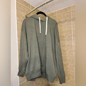 Casual Green Hoodie